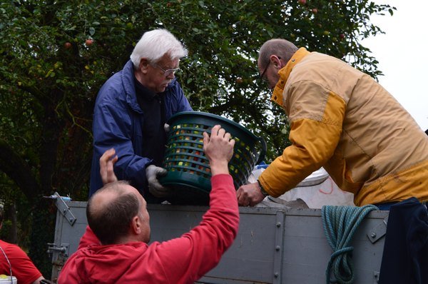 Vom Apfel zum Saft 2014
